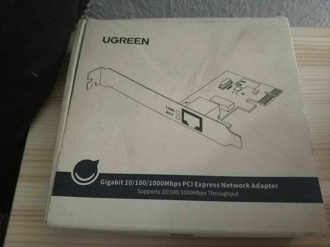 Karta Sieciowa PCI Express Gigabit Ethernet UGREEN RJ45 LAN