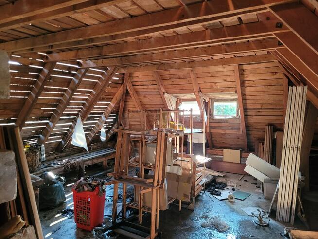 Duża działka inwestycyjna z domem - Stara Rumia