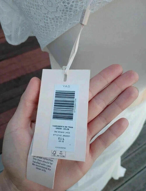 Suknia ślubna YAS ???? nowa z metką, rozmiar m