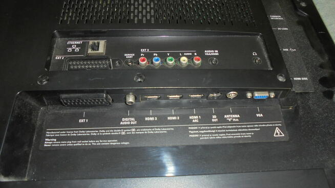 Philips 40 PFL8605H brak treści obrazu.