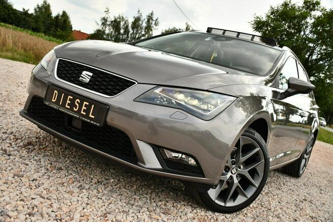 Seat Leon 1.6TDI#110KM#Aut#FullLed#Climatr#Navi#Panorama#Serwis#1 Rok Gwarancji!