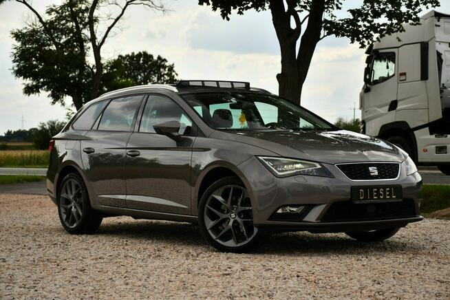 Seat Leon 1.6TDI#110KM#Aut#FullLed#Climatr#Navi#Panorama#Serwis#1 Rok Gwarancji!