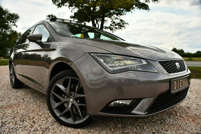 Seat Leon 1.6TDI#110KM#Aut#FullLed#Climatr#Navi#Panorama#Serwis#1 Rok Gwarancji!