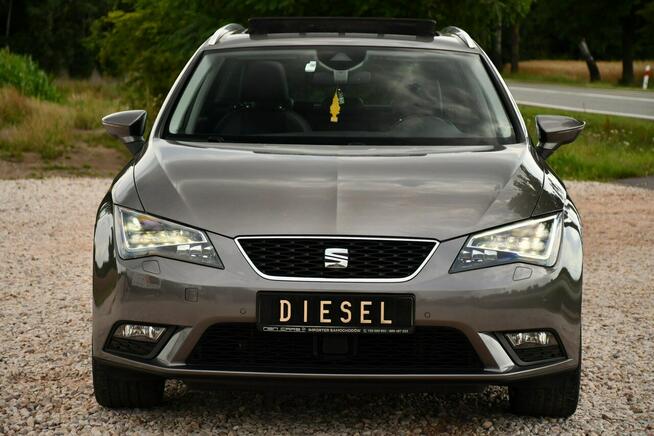 Seat Leon 1.6TDI#110KM#Aut#FullLed#Climatr#Navi#Panorama#Serwis#1 Rok Gwarancji!