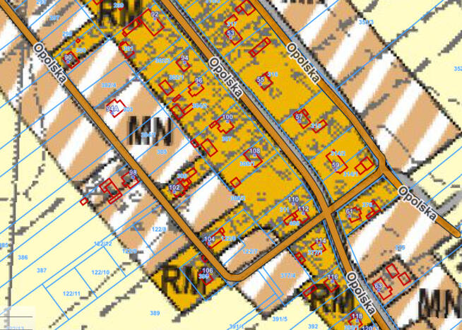 sprzedaż działka budowlana 37 ar Kały-Opole 22 km.