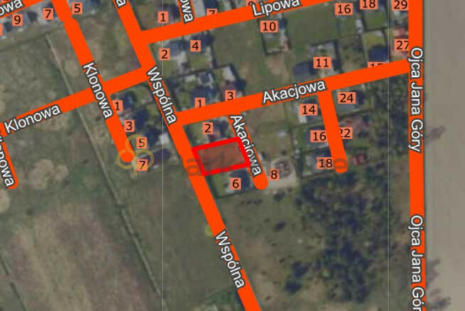 Działka budowlana Luciny gm. Śrem,