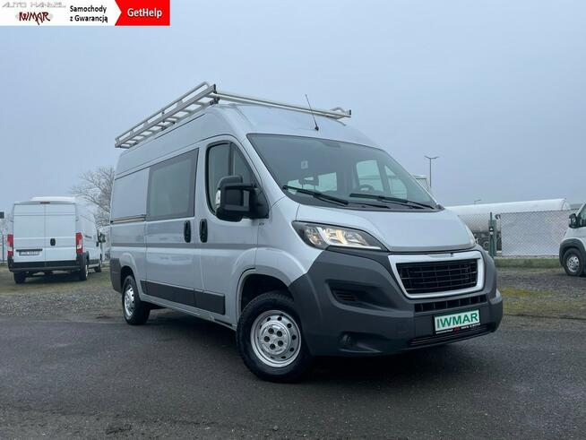 Peugeot Boxer 2.0 130KM*2018*L2H2*Brygadówka*6osobowy*Klimatyzacja*Tempomat