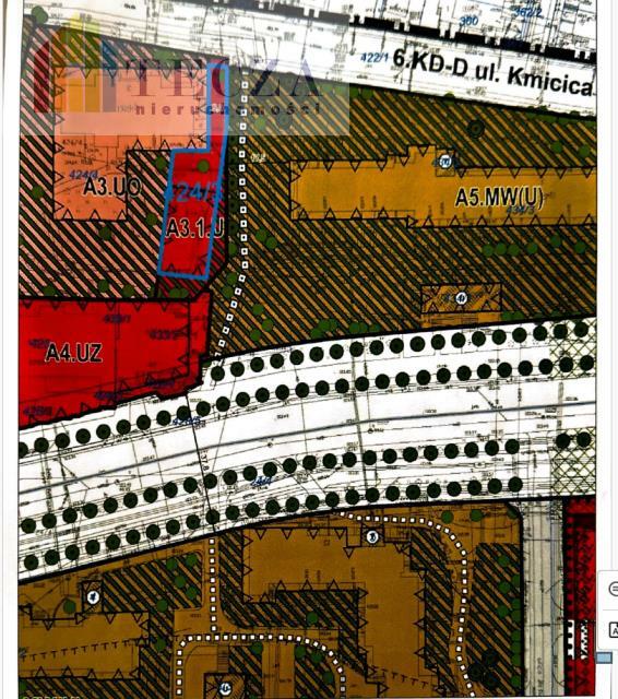 Działka budowlana Warszawa Mokotów, Służew, Kmicica