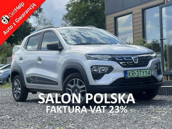 Dacia spring Salon Polska Poleasingowy I właściciel Serwis ASO VAT 23% Bezwypadkowy