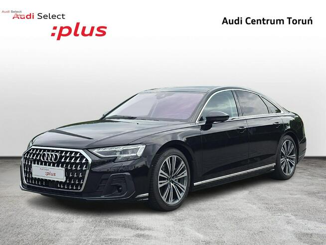 Audi A8 Perfumy_Wentylacja_Masaże_SkrętnaOś_Webasto_B&O_HeadUp_Panorama_FV23%