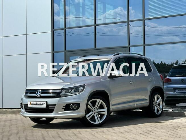 Volkswagen Tiguan R-LINE! Panorama Xenon Kamera Grzane fotele Webasto Hak GWARANCJA TOP+