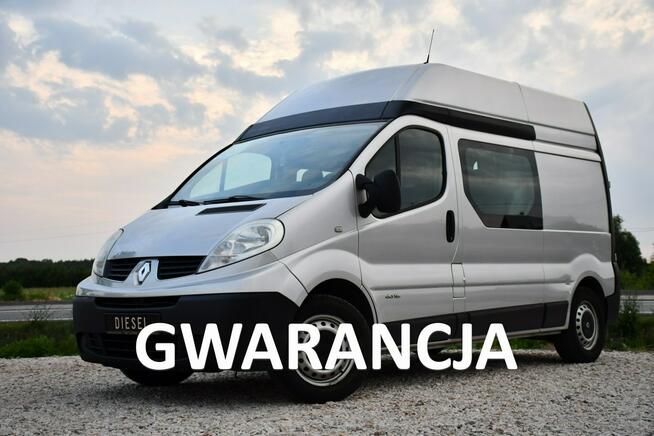Renault Trafic BRYGADÓWKA#L2H2#2.0DCI#114KM#Navi#Klima#Tempomat#Świeży Import#Garanti