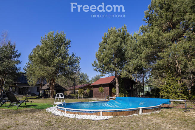 Dom całoroczny Radawa – duża działka, nad rzeką