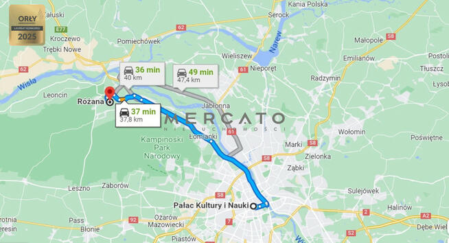 Działka budowlana Czeczotki gm. Czosnów,