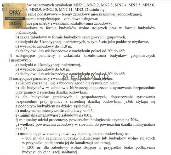 Działka budowlana Czeczotki gm. Czosnów,