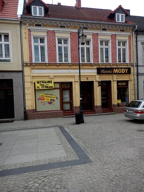 Lokal handlowy centrum Żnin Śniadeckich deptak