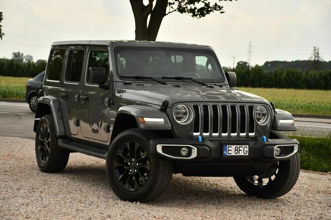 Jeep Wrangler 2.0T#380KM#Hybryda#SAHARA#Ledy#Skóry#Climatr#Navi#Kamera#Full#Gwarancj