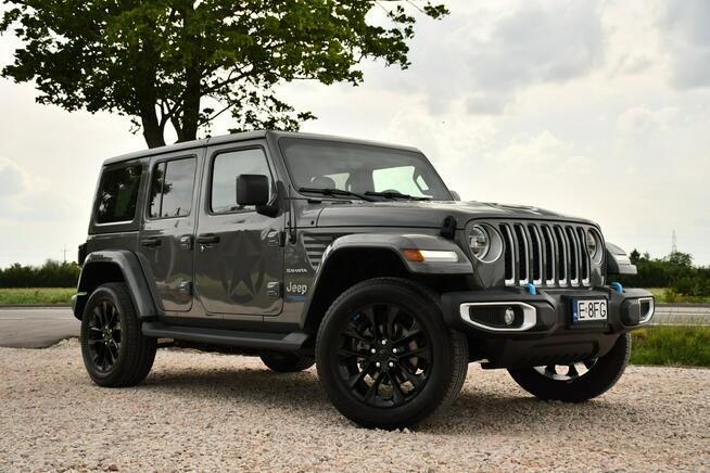 Jeep Wrangler 2.0T#380KM#Hybryda#SAHARA#Ledy#Skóry#Climatr#Navi#Kamera#Full#Gwarancj