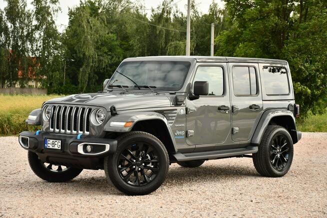 Jeep Wrangler 2.0T#380KM#Hybryda#SAHARA#Ledy#Skóry#Climatr#Navi#Kamera#Full#Gwarancj