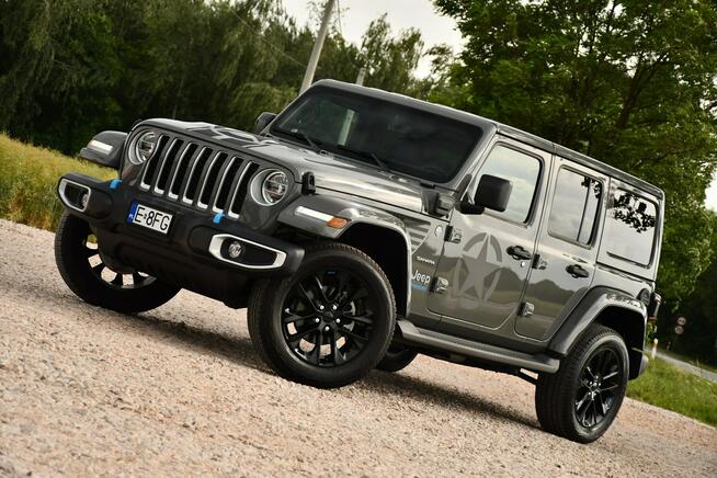 Jeep Wrangler 2.0T#380KM#Hybryda#SAHARA#Ledy#Skóry#Climatr#Navi#Kamera#Full#Gwarancj