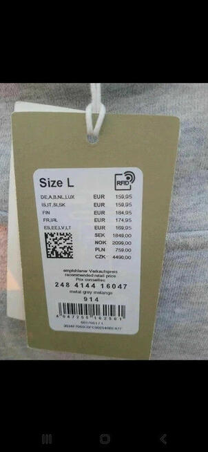 Marc O’Polo kombinezon L Nowy, bawełniany luksus!