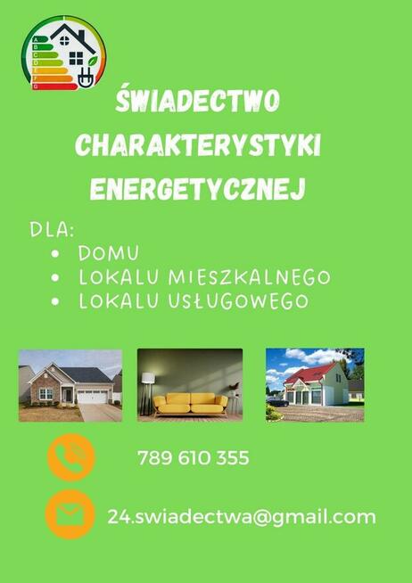 Świadectwo Charakterystyki Energetycznej