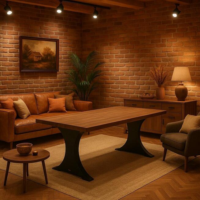 Nogi do stołu 3D blat pająk rama biurka stolik glamour noga