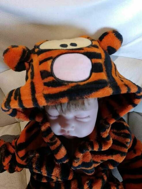 Szlafrok tygrys George 62–68 cm