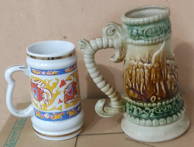 Ceramiczne kufle do piwa
