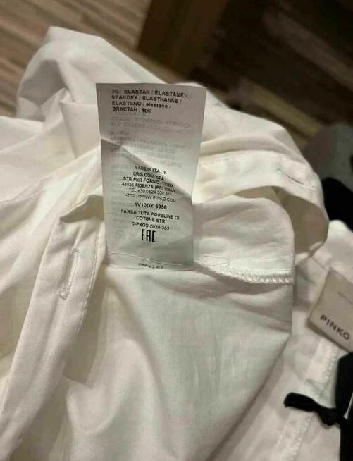 Stylowy kombinezon PINKO rozmiar M (z metki 40)