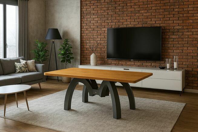 Noga stołu biurka rama stolika meble biuro pająk glamour