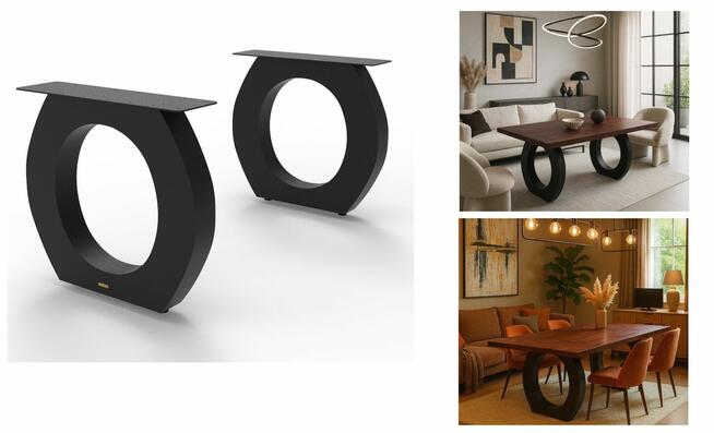 Nogi do stołu 3D pająk blat rama biurka stolik glamour noga