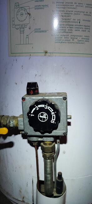 Gazowy podgrzewacz wody nierdzewny