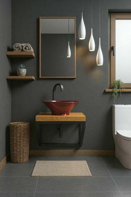 Stelaż pod konsolę blat umywalkę Boho konsola łazienkowa 55x