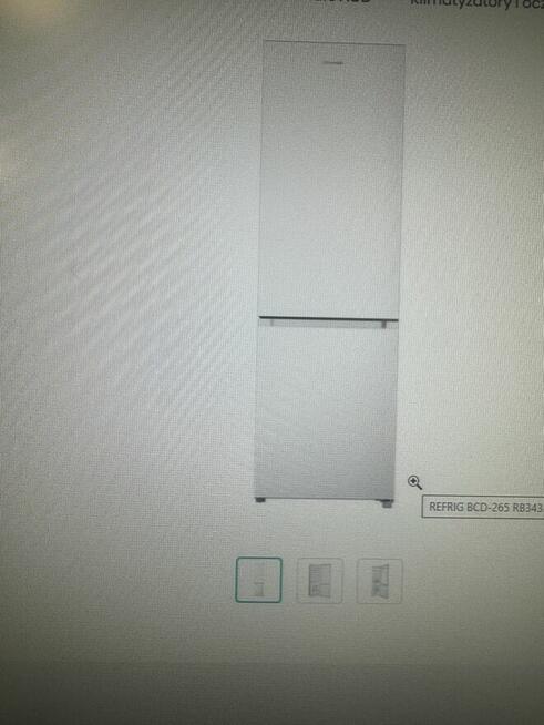 Lodówka HISENSE RB343D4CWE 180cm Biała