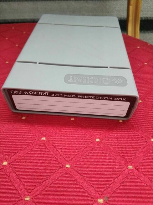 Pudełko ochronne na dysk twardy HDD 3,5 cala Obudowa Osłona