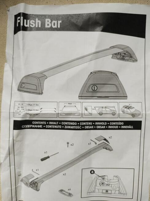 Bagażnik dachowy do Renault Megane lll.