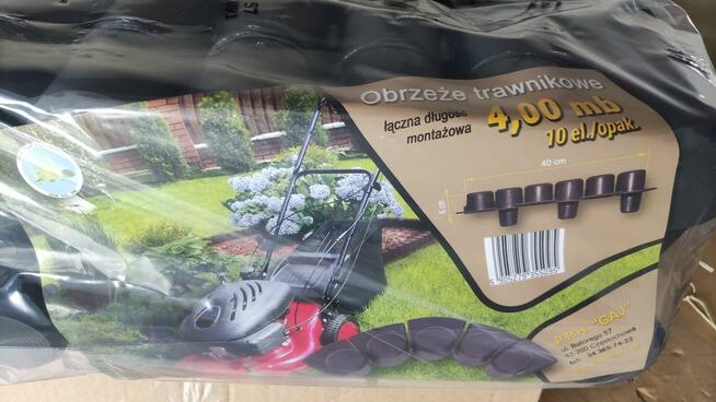 Obrzeże trawnika, długość 4 metry, dostępne 12 sztuk