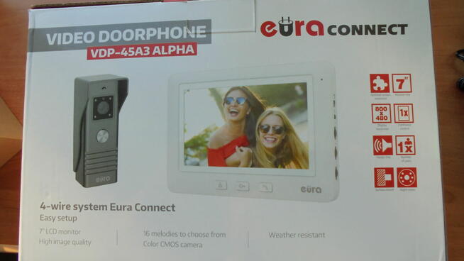 Wideodomofon Eura VDP 45A3 ALPHA