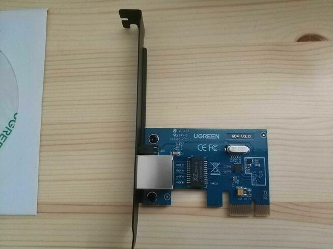 Karta Sieciowa PCI Express Gigabit Ethernet UGREEN RJ45 LAN