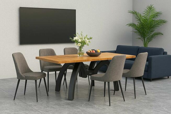 Noga stołu biurka rama stolika meble biuro pająk glamour