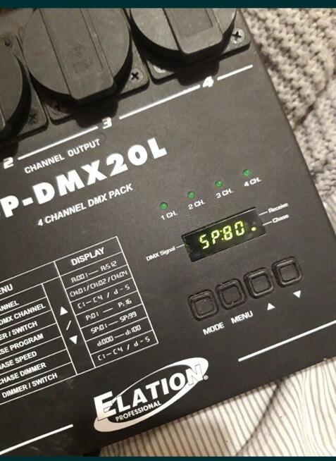 Elation DP-DMX20L dimmer DMX