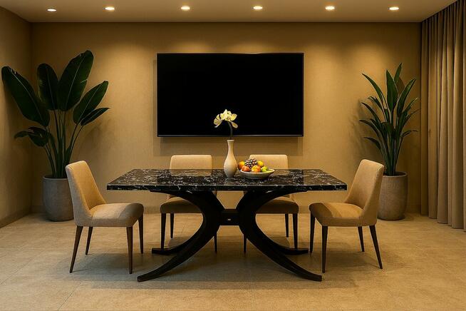 Noga stołu 3D rama stolika meble biurka nogi pająk glamour