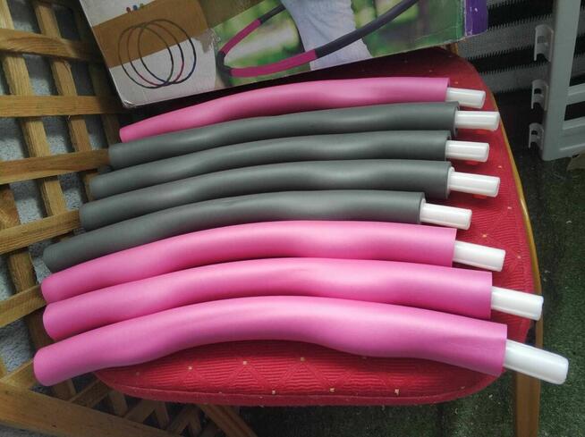 Koło Hula hop z obciążenie do ćwiczeń fitness Kółko składane