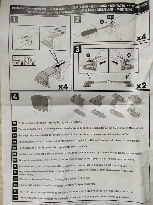 Bagażnik dachowy do Renault Megane lll.