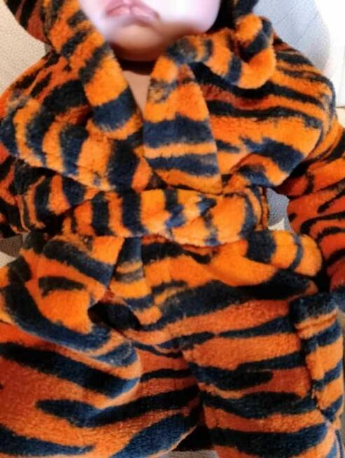 Szlafrok tygrys George 62–68 cm