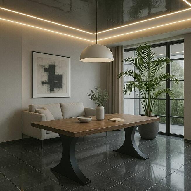 Nogi do stołu 3D blat pająk rama biurka stolik glamour noga