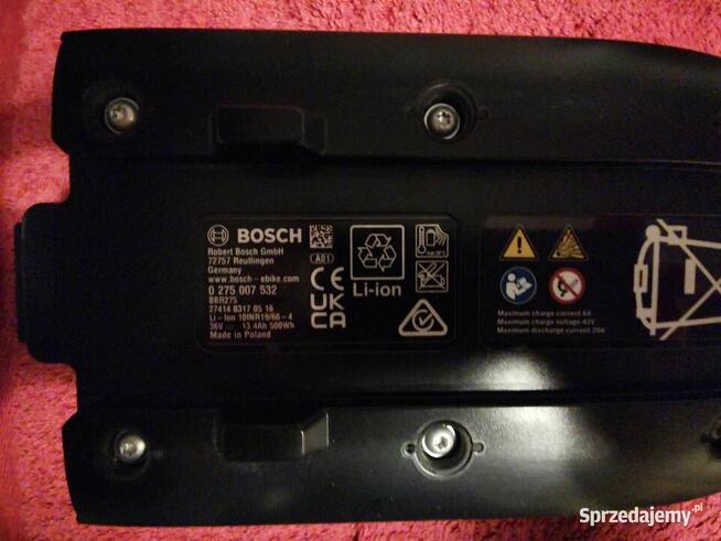 Bateria BOSCH Powerpack 500 Wh na bagażnik