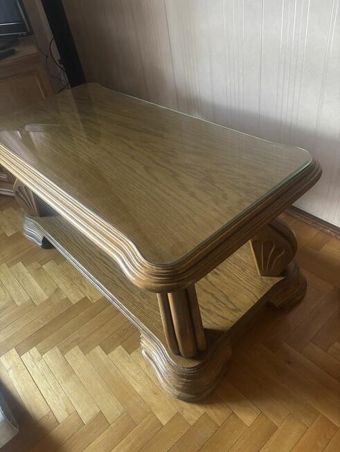 Sprzedam ławę dębową i szafkę narożną RTV