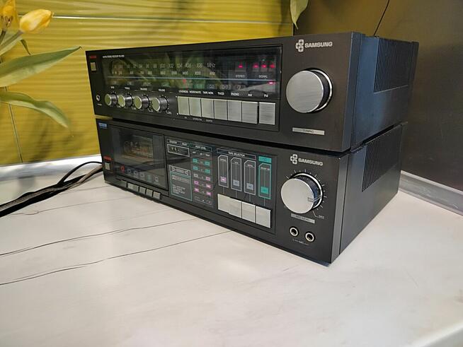 Zestaw Samsung TD-3320, SS-3320 amplituner plus magnetofon